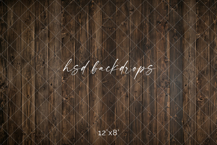 Vintage Brown Wood Photography Floor Backdrop – Natural Studio Floor Scene | HSD Backdrops