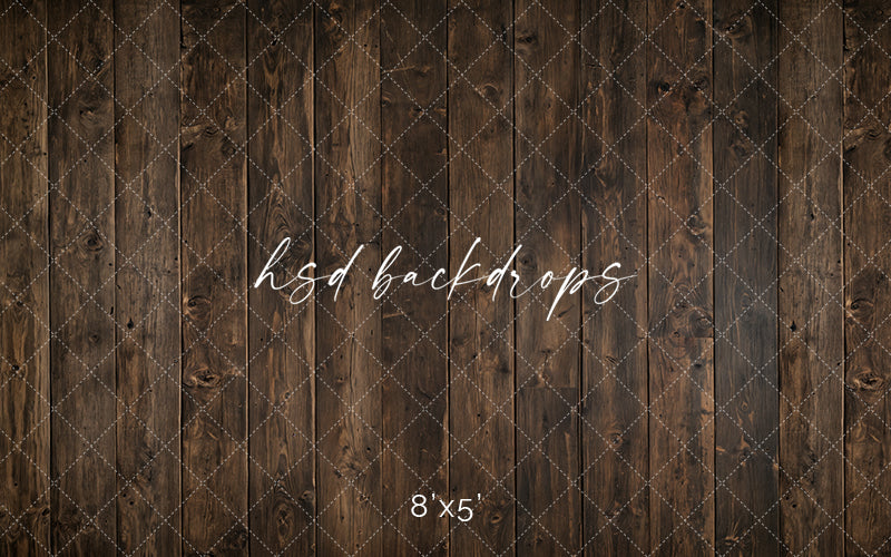Vintage Brown Wood Photography Floor Backdrop – Natural Studio Floor Scene | HSD Backdrops