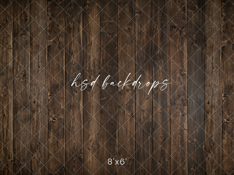 Vintage Brown Wood Photography Floor Mat – Natural Studio Floor Scene | HSD Backdrops