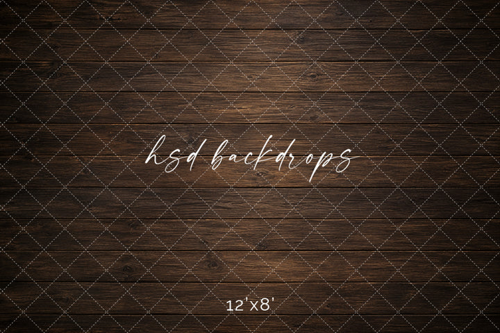 Aged Chestnut Wood Floor Photography Backdrop – Rustic Studio Floor Design | HSD Backdrops