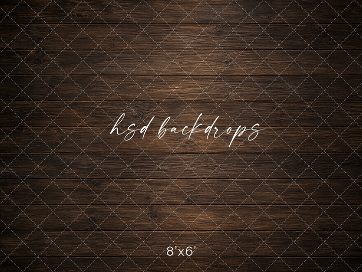 Aged Chestnut Wood Floor Photography Backdrop – Rustic Studio Floor Design | HSD Backdrops