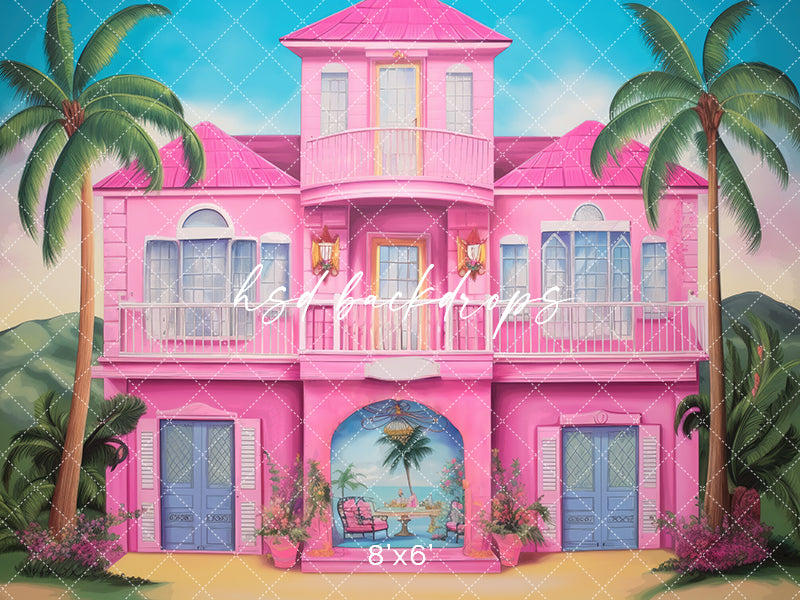 Dolly's Tropical Dreamhouse - HSD Photography Backdrops 