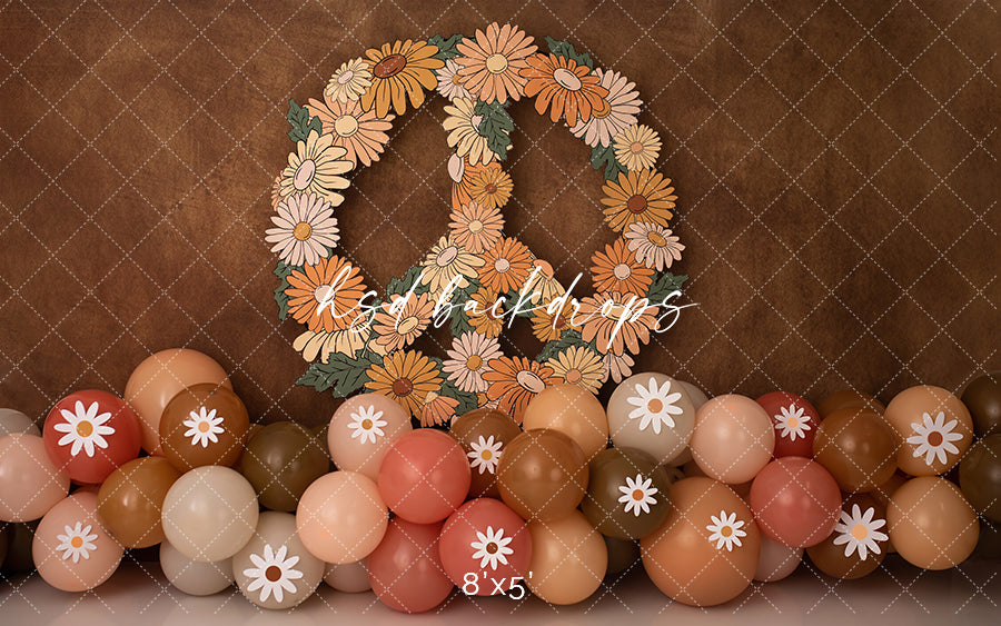 Peace and Daisies - HSD Photography Backdrops 