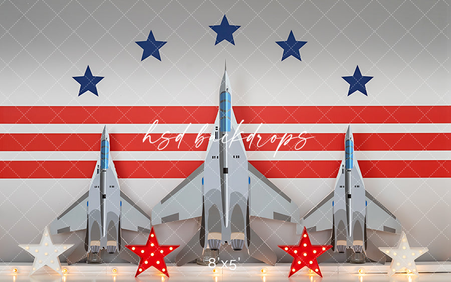 Fighter Jet - HSD Photography Backdrops 