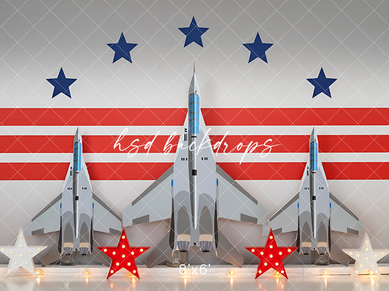 Fighter Jet - HSD Photography Backdrops 