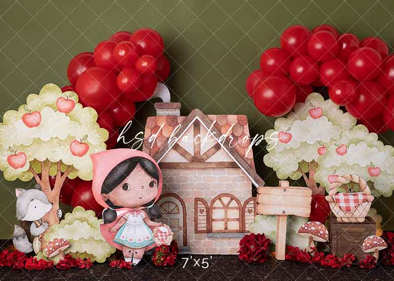 Little Red Riding Hood - HSD Photography Backdrops 