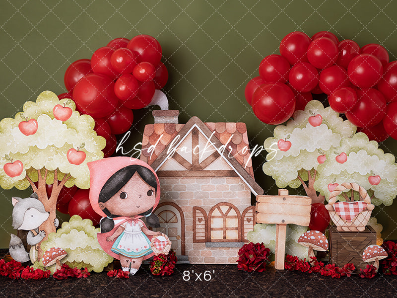 Little Red Riding Hood - HSD Photography Backdrops 