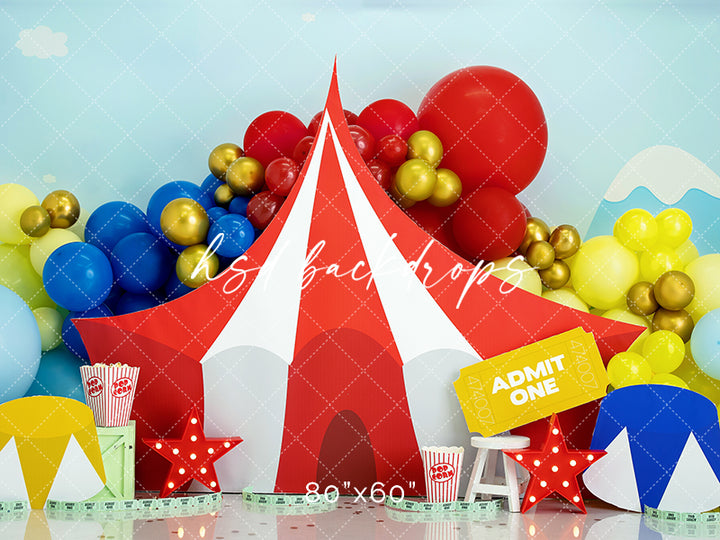 Circus Party - HSD Photography Backdrops 