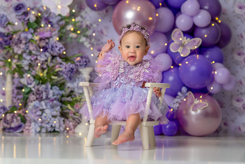 Pretty in Purple - HSD Photography Backdrops 