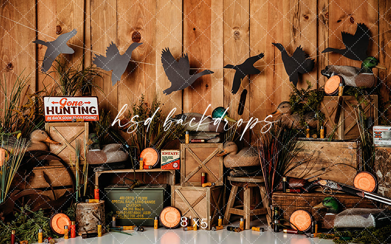 Duck Hunting - HSD Photography Backdrops 