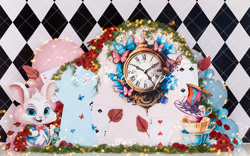 ONEderland Tea Party - HSD Photography Backdrops 