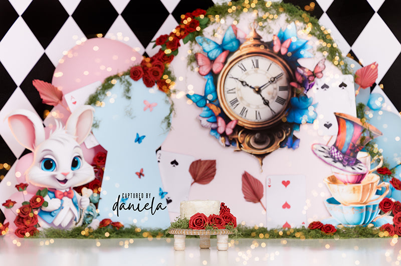 ONEderland Tea Party - HSD Photography Backdrops 