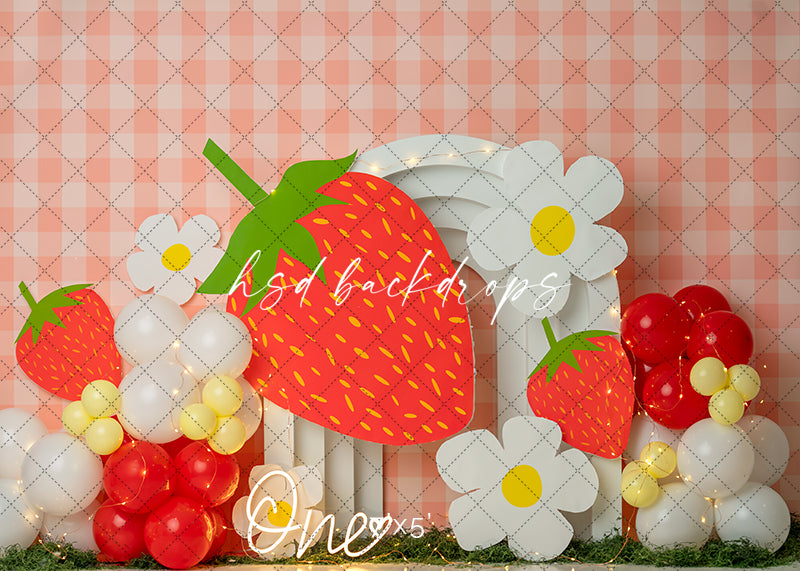Berry Sweet One - HSD Photography Backdrops 