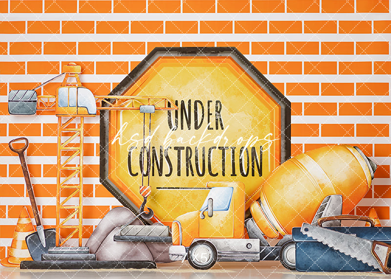 Under Construction - HSD Photography Backdrops 