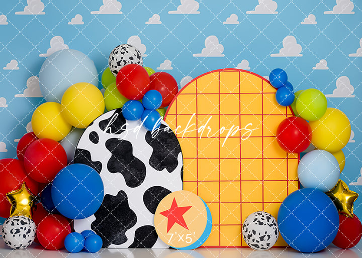 A Story About Toys - HSD Photography Backdrops 