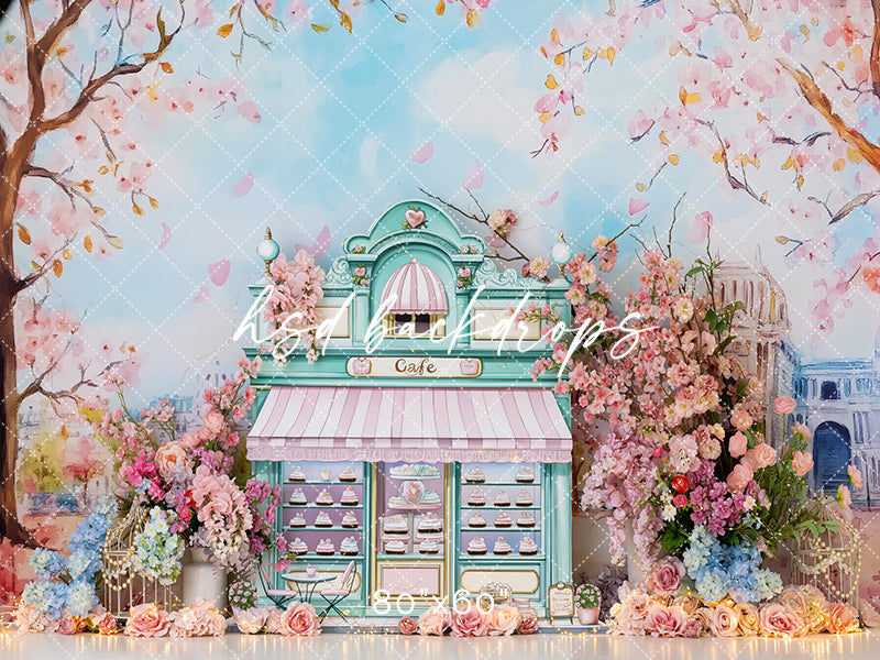 French Patisserie Cake Smash Photography Backdrop for Girls – HSD ...