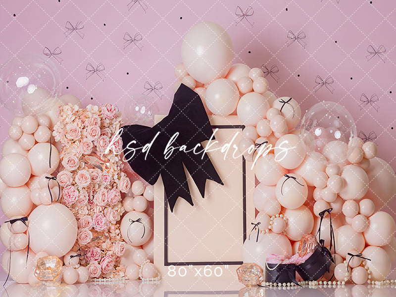 Dior Fancy Cake Smash Birthday Girl Photo Backdrop – HSD Photography ...