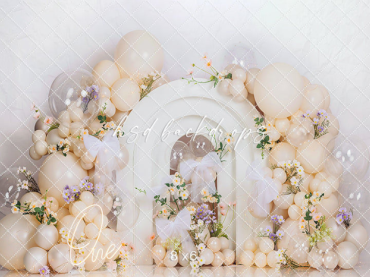 Bows and Blooms Cake Smash