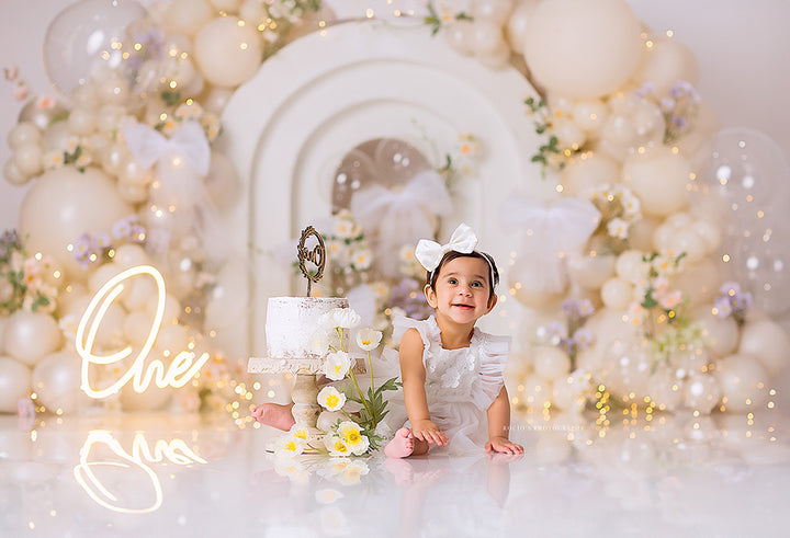 Bows and Blooms Cake Smash