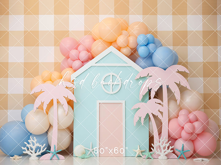 Seaside Soiree (Pink Palms)