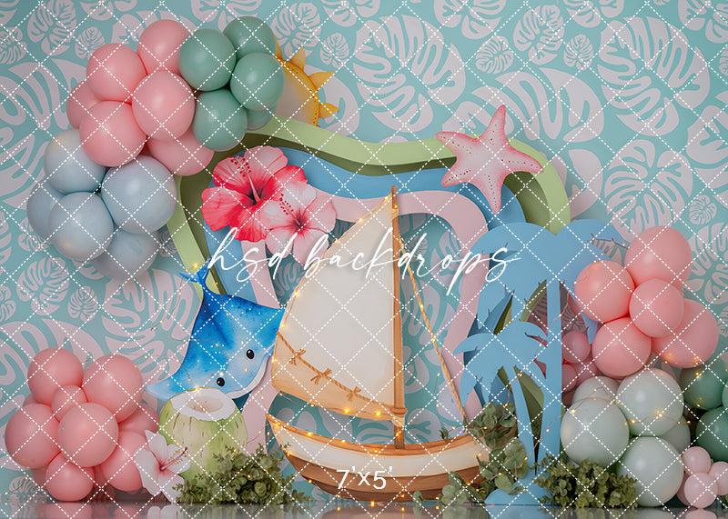 Tropical Princess Cake Smash