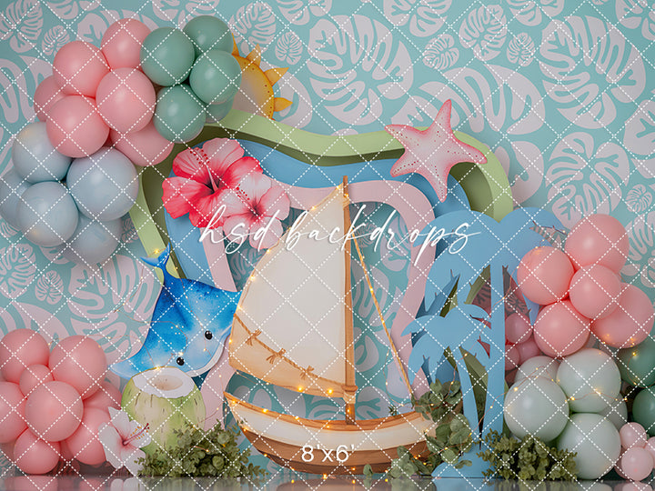 Tropical Princess Cake Smash