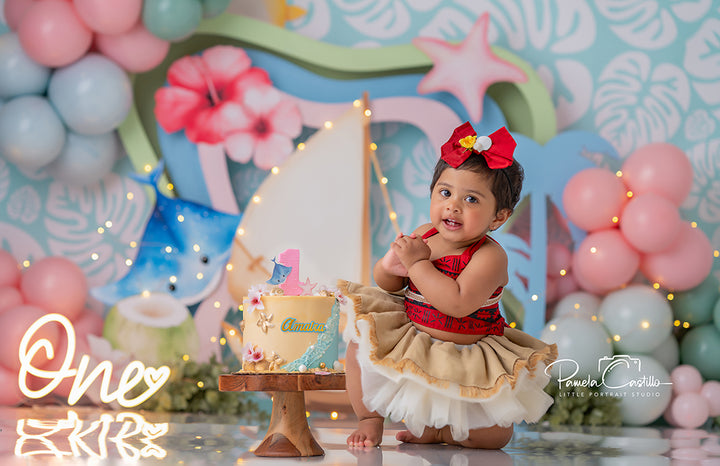 Tropical Princess Cake Smash