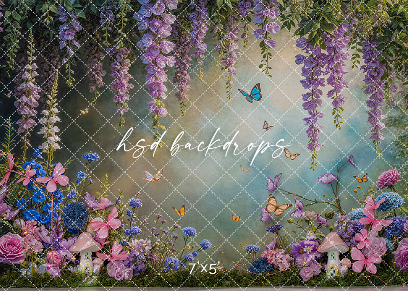 Whimsical Wisteria Garden