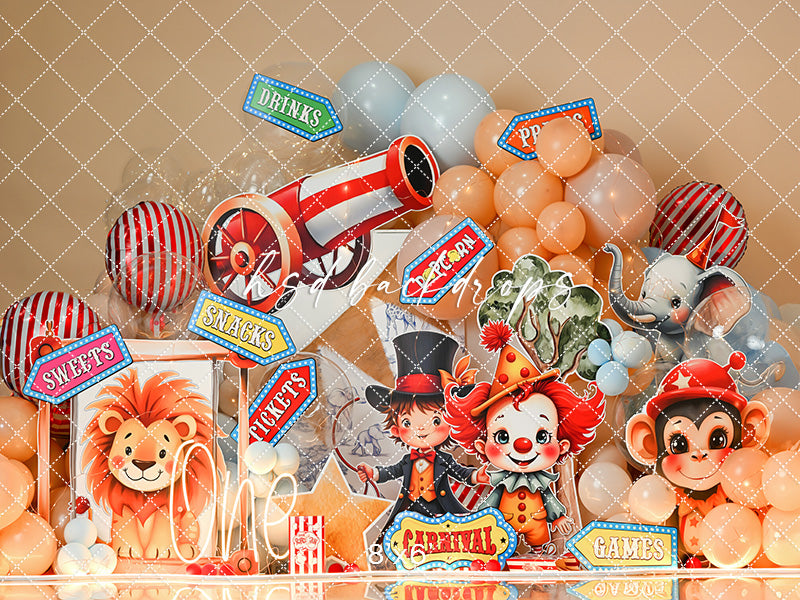 Big Top Bash Cake Smash