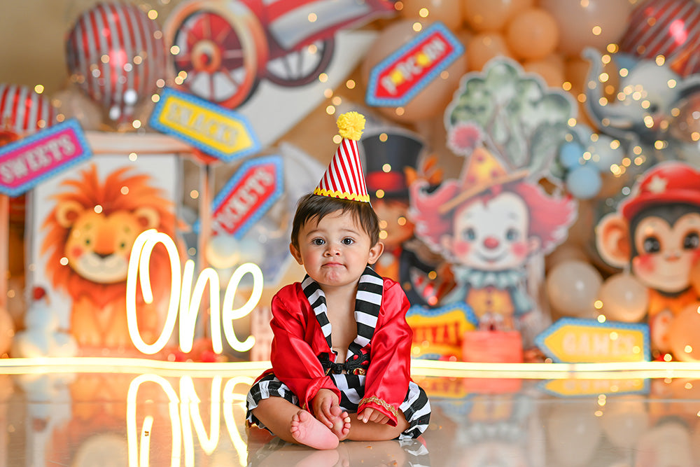Big Top Bash Cake Smash