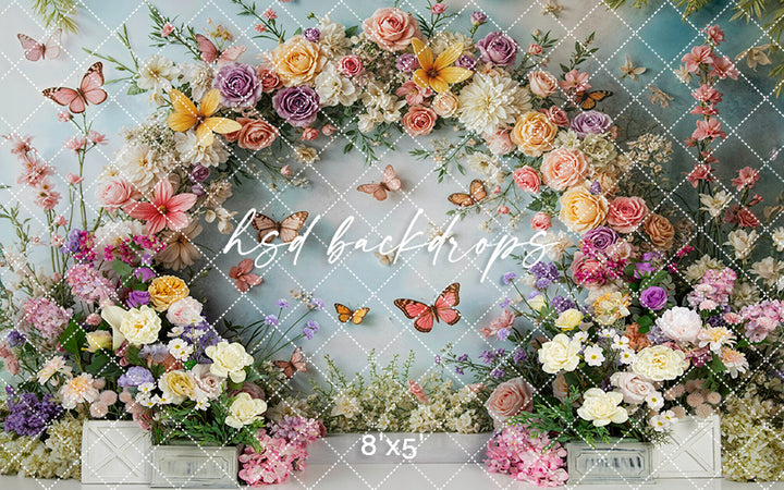 Butterfly Blooms Garden Arch