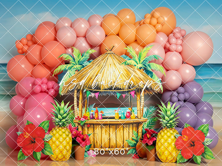 Tiki Tropic Sunset Stand