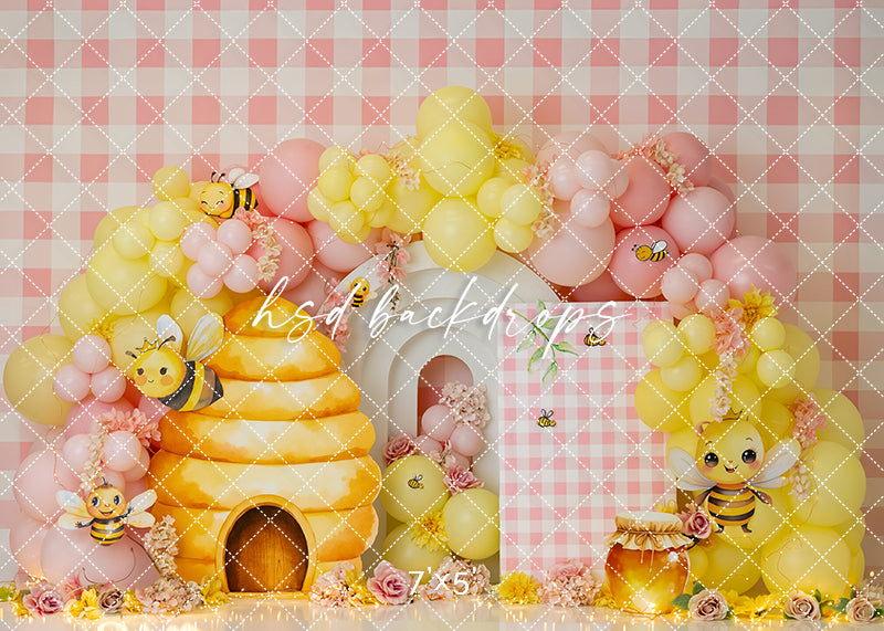 Golden Honey Bee Hive