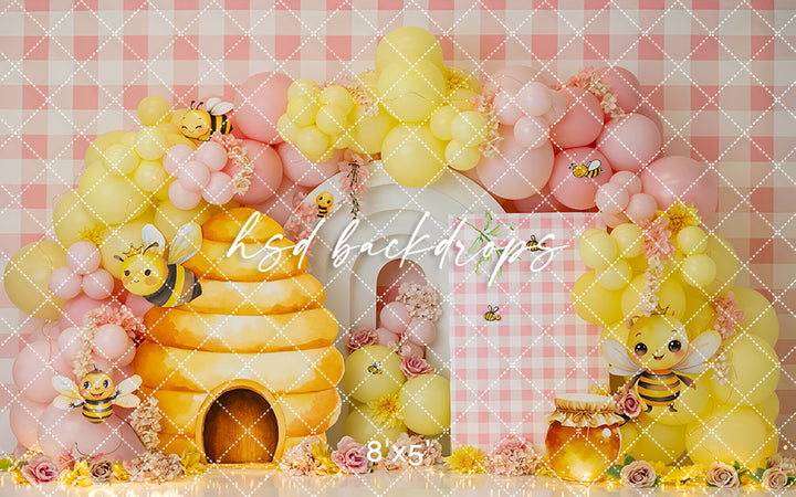 Golden Honey Bee Hive