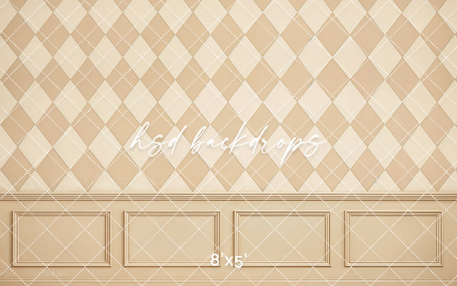 Classic Cream Harlequin Wall