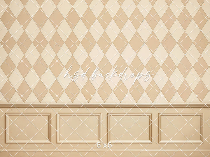 Classic Cream Harlequin Wall