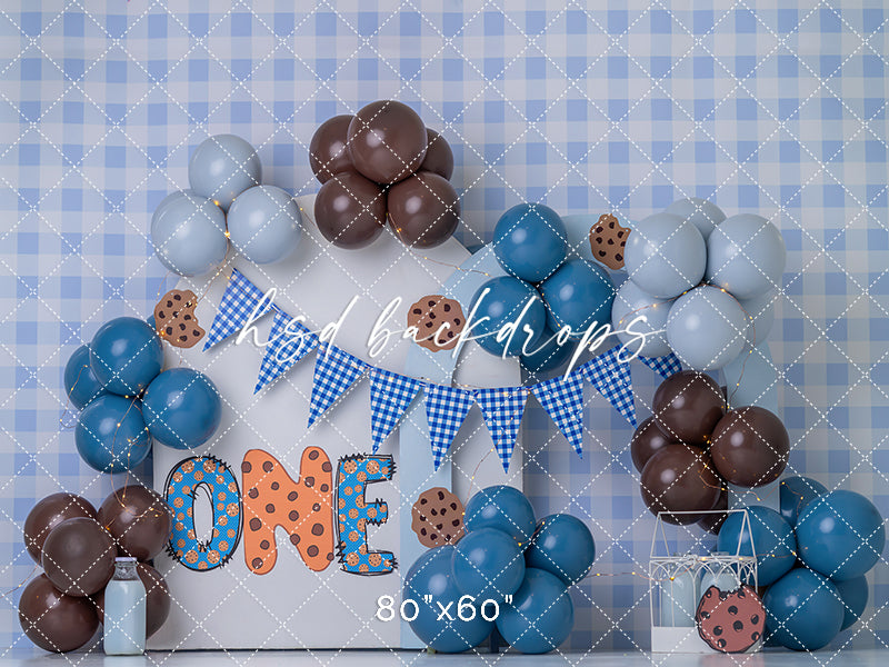 Cookie Crumb Celebration Cookie Cake Smash Photography Backdrop – HSD ...