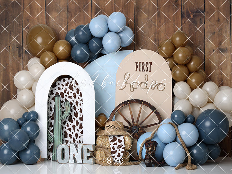 Little Buckaroo Bash Cake Smash