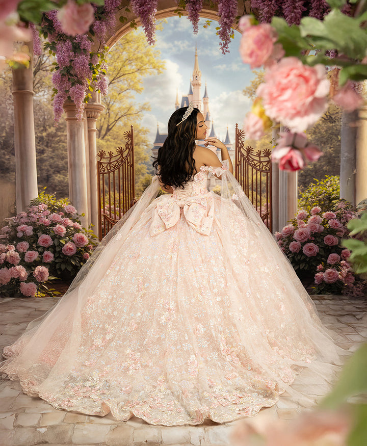 Castle Garden Entrance – Princess Rose Arch Photography Backdrop