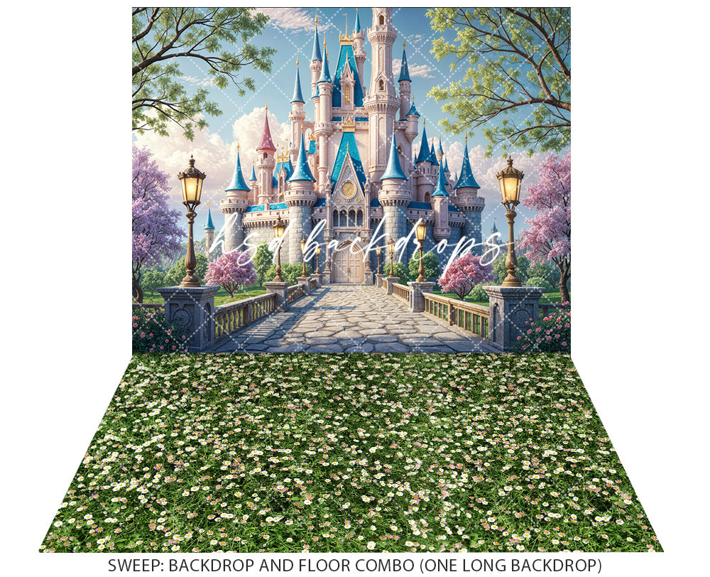 Royal Castle Bridge – Fairytale Princess Photography Backdrop