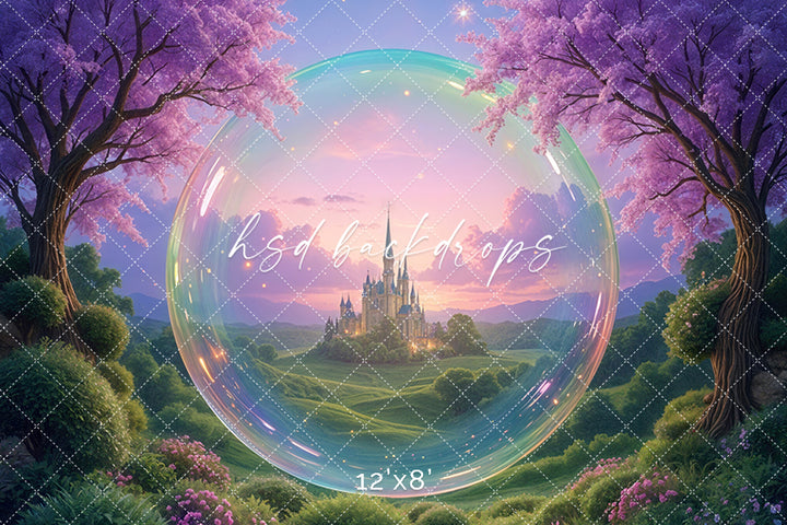 Glinda’s Enchanted Bubble Castle – Fairytale Backdrop