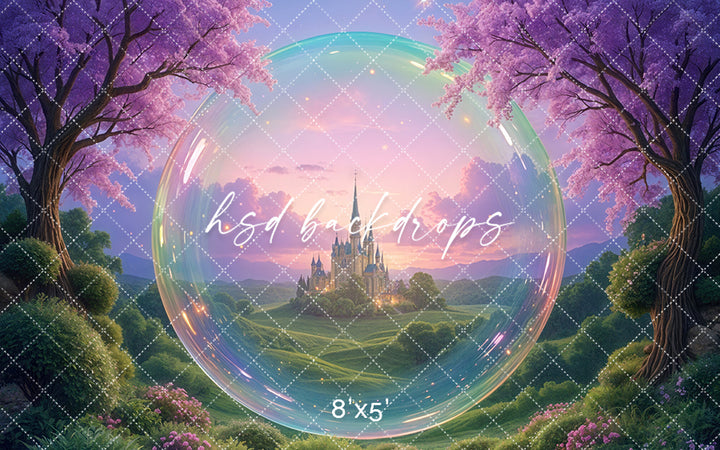 Glinda’s Enchanted Bubble Castle – Fairytale Backdrop