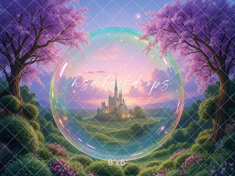 Glinda’s Enchanted Bubble Castle – Fairytale Backdrop