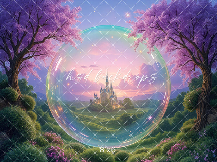 Glinda’s Enchanted Bubble Castle – Fairytale Backdrop