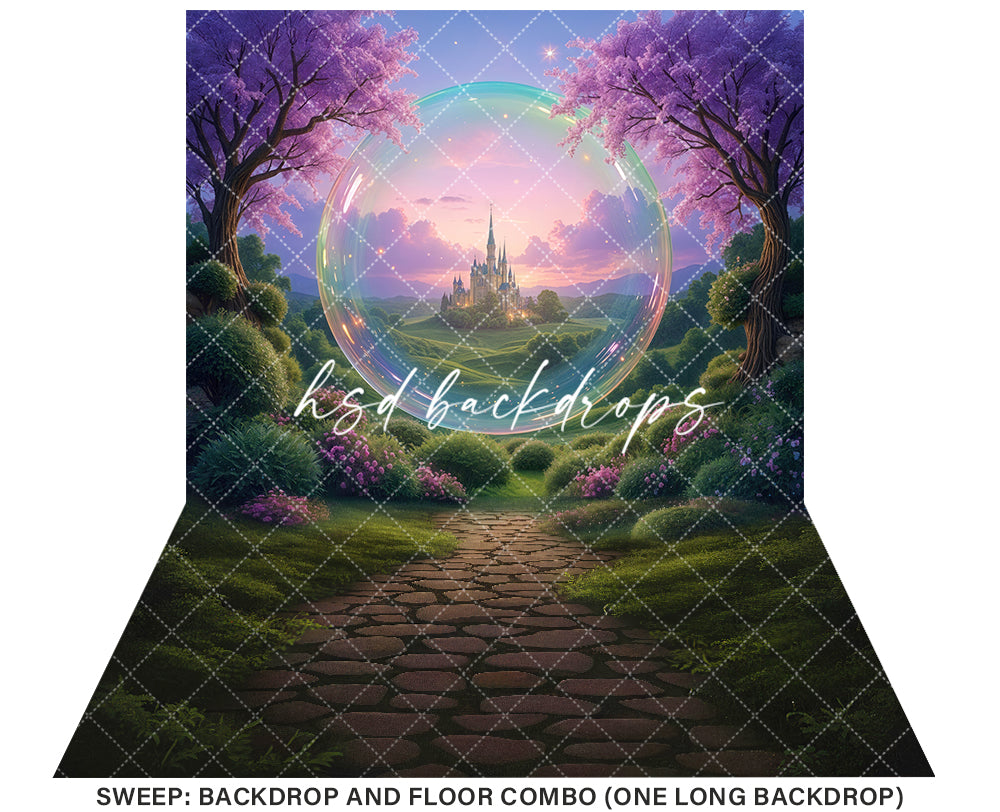 Glinda’s Enchanted Bubble Castle – Fairytale Backdrop