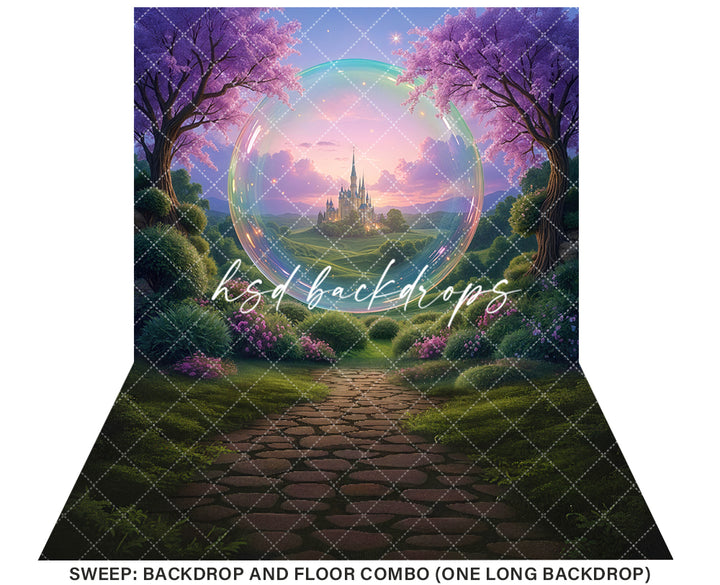 Glinda’s Enchanted Bubble Castle – Fairytale Backdrop