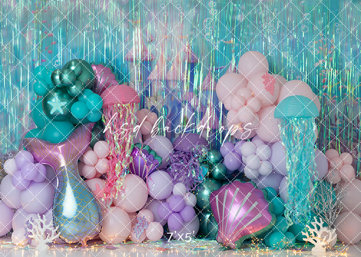 Siren’s Cove – Under the Sea Mermaid Birthday Backdrop