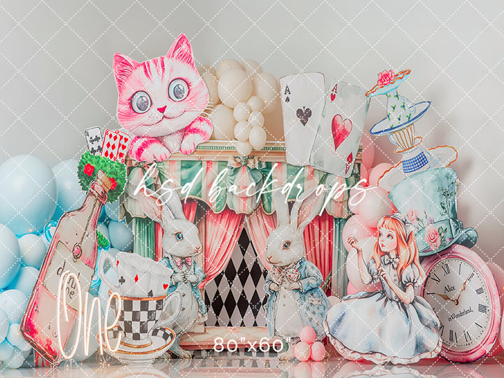 Wonderland Whimsy – Alice-Inspired Photography Backdrop