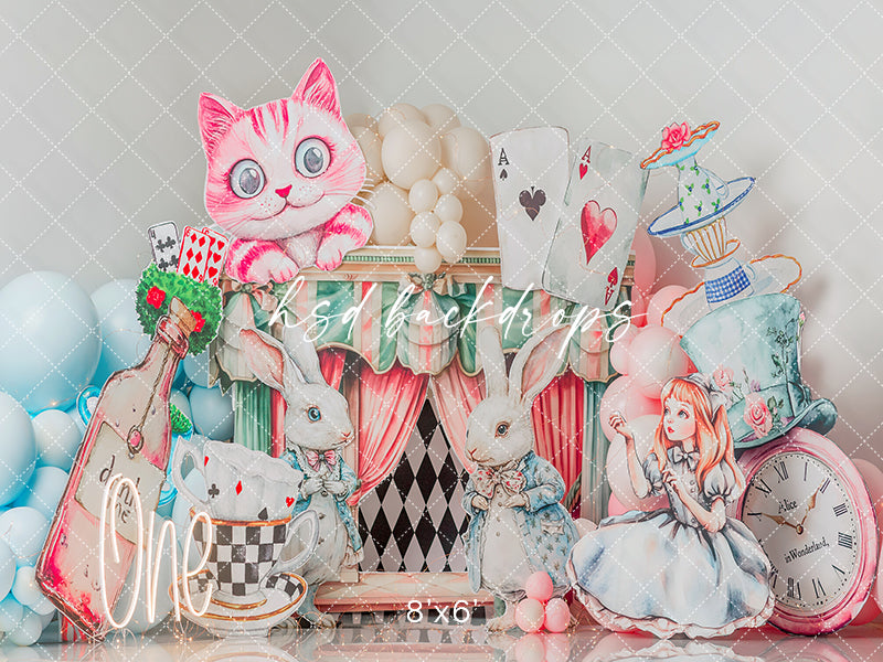 Wonderland Whimsy – Alice-Inspired Photography Backdrop