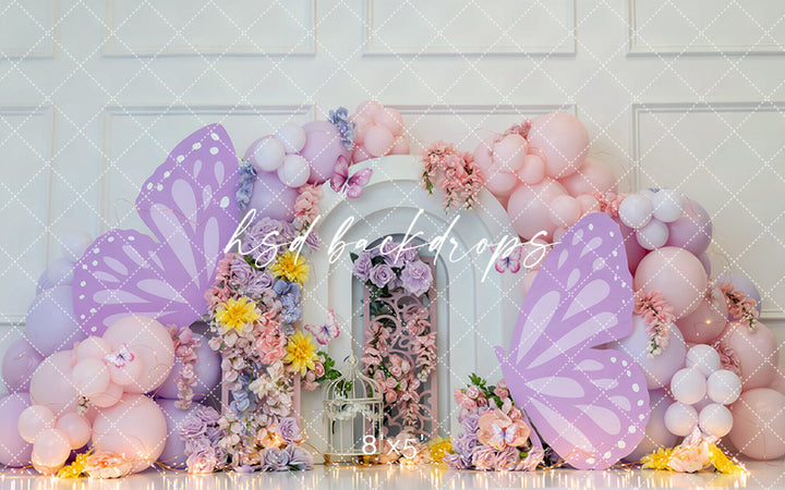 Fluttering Blossom Garden -  Butterfly Cake Smash